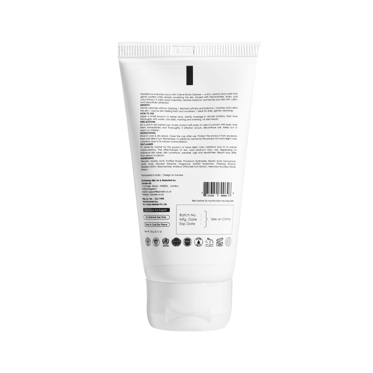 Crème Riche Cleanse